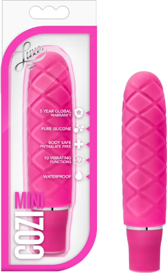 Blush Novelties Cozi Mini Multi Vibrator Pleasure Sex Adult Toy Dildo Fuchsia Vibrators