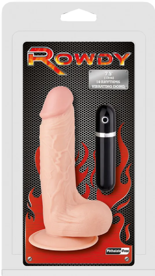 Dildos 75 Vibrating Dong Flesh Excellent Power