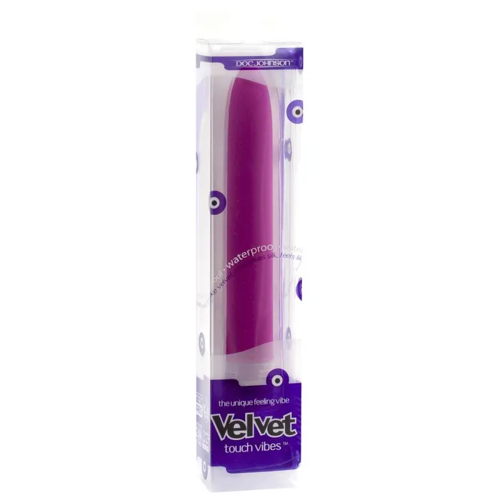 Doc Johnson Vibrators Velvet Touch Vibe Magenta