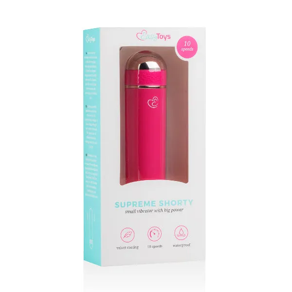 Easytoys Vibrators Supreme Shorty Mini Vibrator Pink