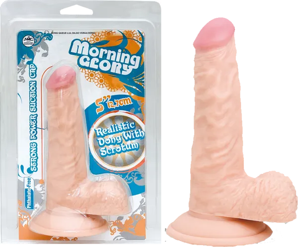 Excellent Power Dildos Morning Glory 5 Dong Flesh