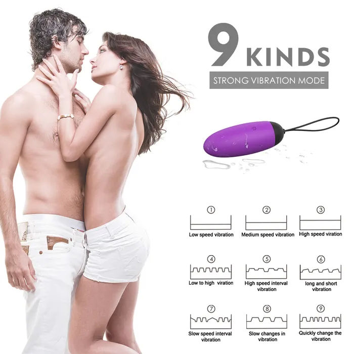 Female Sex Toys SHande Ada Vibrating Egg w Remote