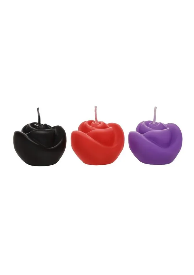 Fire Garden Rose Candle Set Master Series Vibrators