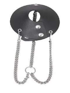 Kookie Intl Restraints Leather and Chains Parachute ball stretcher