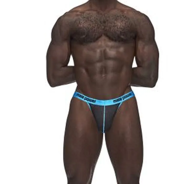 Male Power Casanova Uplift Micro Thong Blue Male Power Vibrators