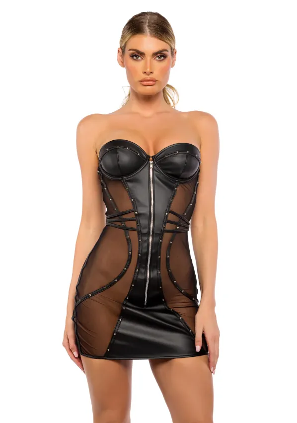 Restraints Roma Costumes Lust Leather Dress