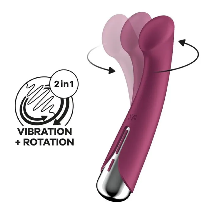 Satisfyer Vibrators Satisfyer Spinning GSpot 1 Red