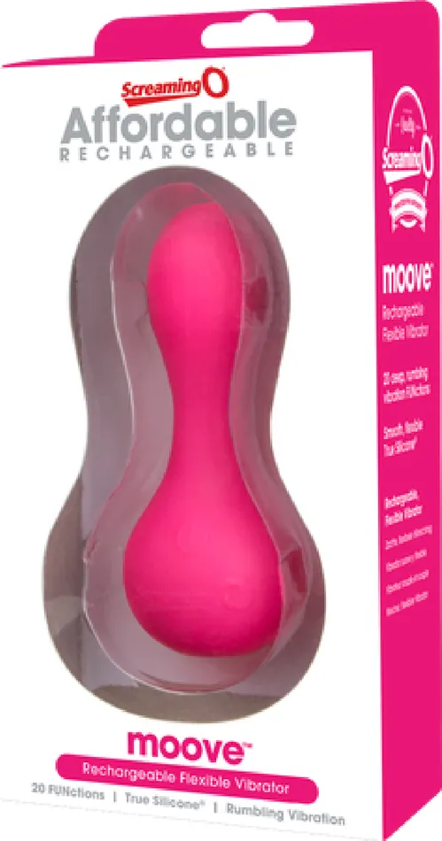 Screaming O Moove Pink Pleasure Adult Sex Toy Vibrators