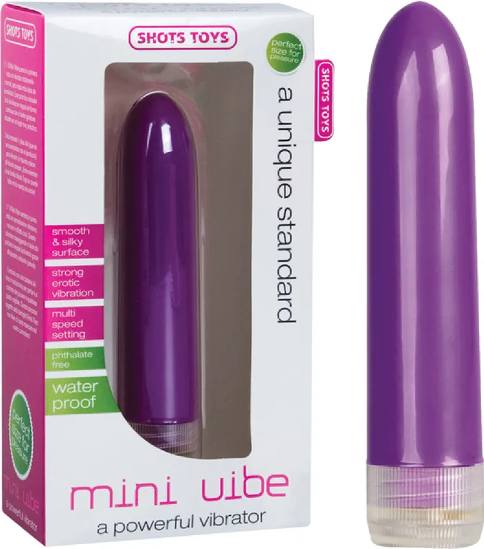 Shots Media Vibrators Mini Vibe Purple Pleasure Adult Sex Toy