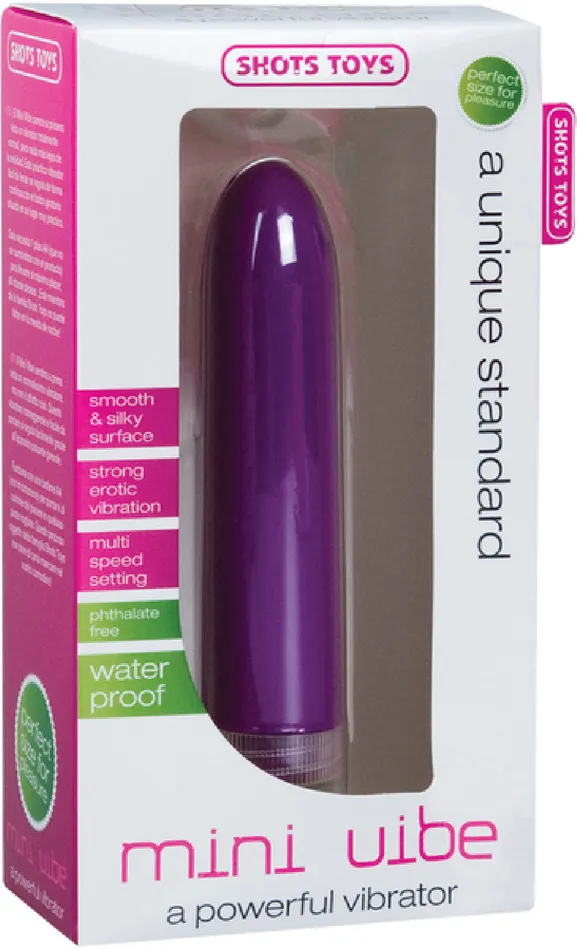 Shots Media Vibrators Mini Vibe Purple Pleasure Adult Sex Toy