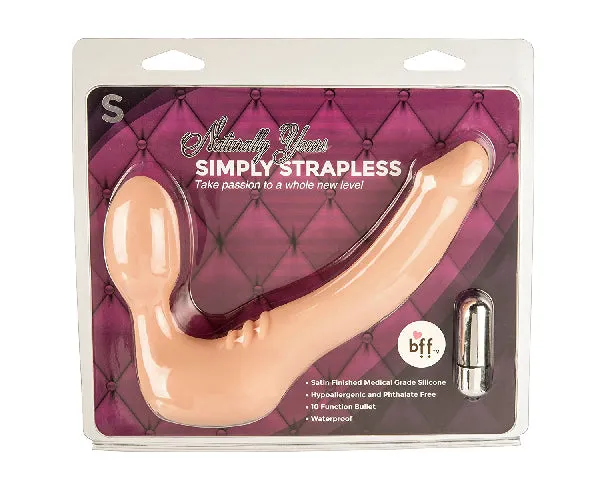 Si Novelties Female Sex Toys Strapless Strap On Vibrating Silicone S Vanilla