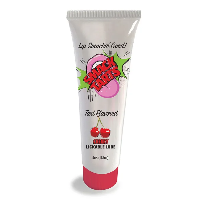 Smack Tarts Lick Sour Cherry Lube 4oz Little Genie Vibrators