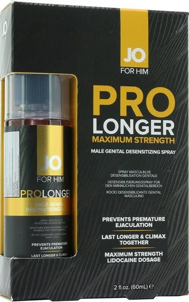 System Jo Prolonger Maximum Strength Spray 60mL Vibrators