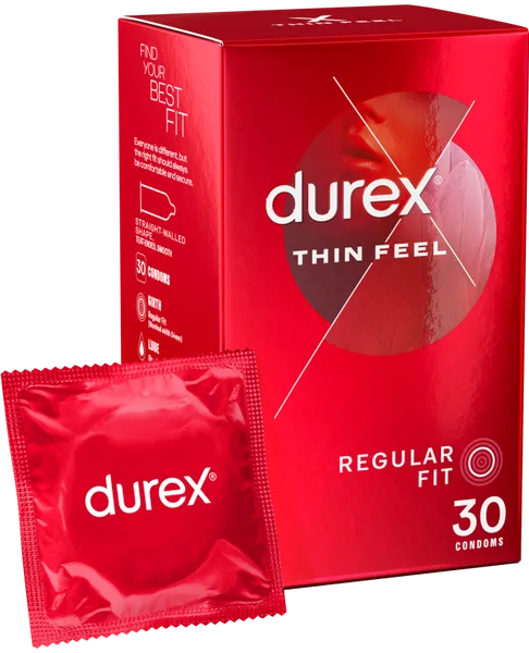 Thin Feel Latex Condoms 30s Durex Vibrators