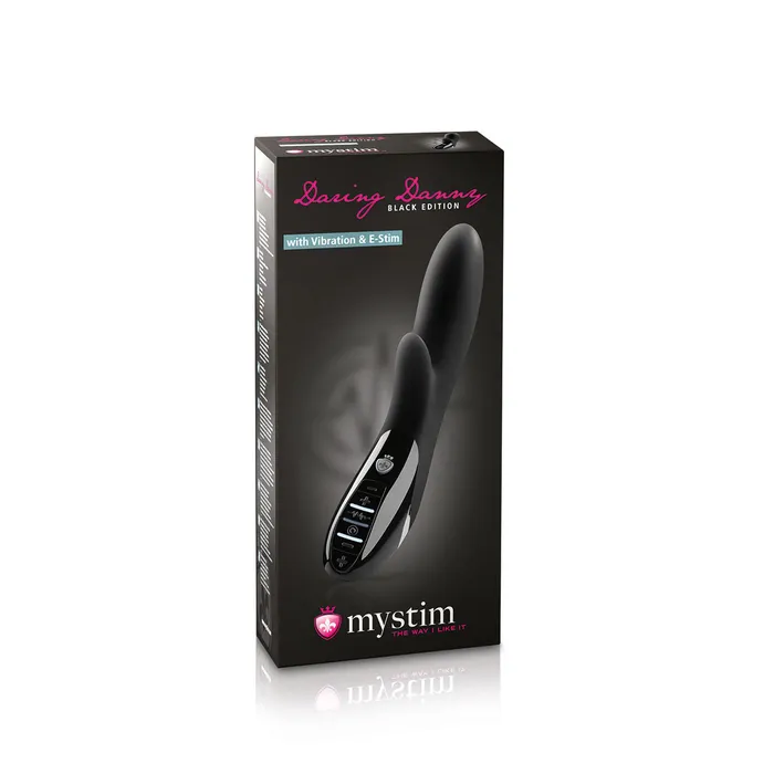 Vibrators Mystim Mystim Daring Danny EStim Black Vibe