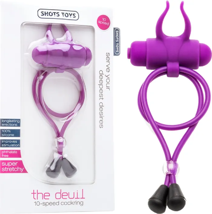 Vibrators Shots Media The Devil Purple Vibrator Sex Adult Pleasure Orgasm