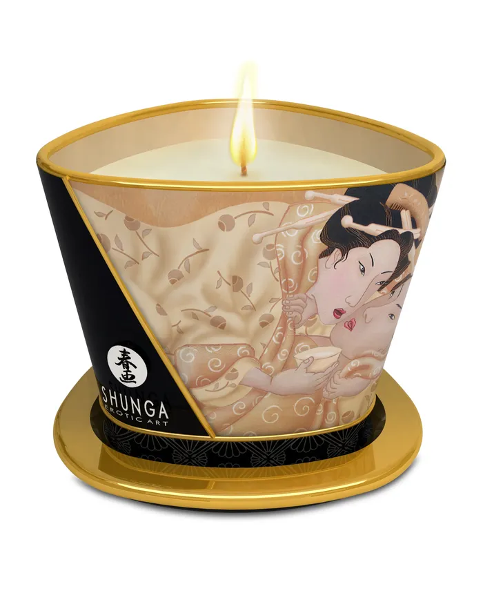 Vibrators Shunga Massage Candle Desire Vanilla Fetish 57 Oz