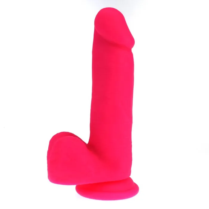 XMEN Dildos Thick Realistic Cock w Balls Pink