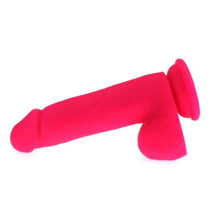 XMEN Dildos Thick Realistic Cock w Balls Pink