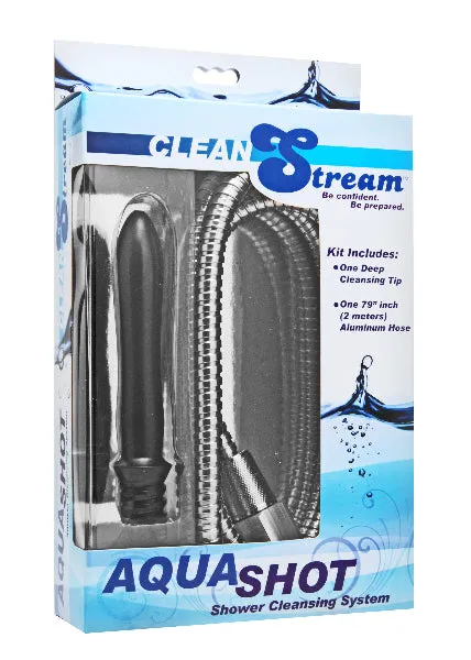 XR Brands Aqua Shot Shower Enema Cleansing System Vibrators