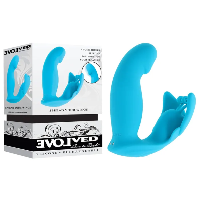 Evolved SPREAD YOUR WINGS USB Rechargeable Wearable Butterfly Vibrator Evolved Vibrators