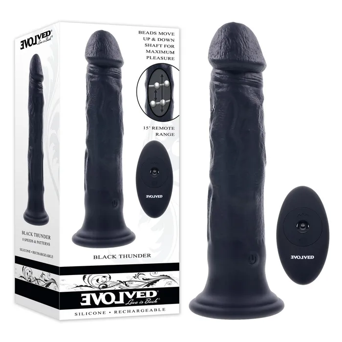 Evolved THUNDER 25 cm USB Rechargeable Vibrator Evolved Vibrators