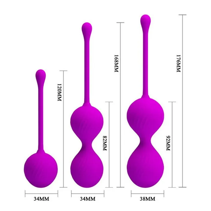 Pretty Love Beginner to Advanced Kegel Ball Set Pretty Love Vibrators