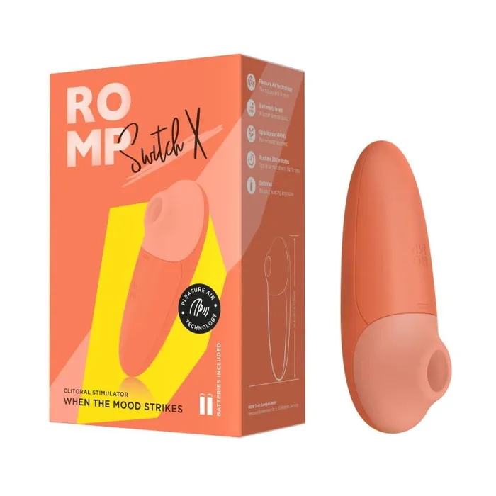 Romp Female Sex Toys Romp Switch X Clitoral Suction Stimulator