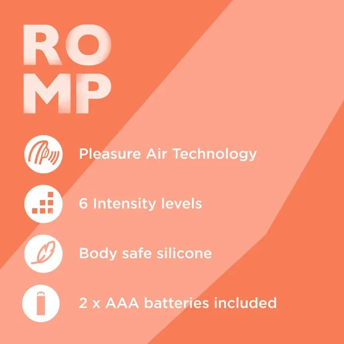 Romp Female Sex Toys Romp Switch X Clitoral Suction Stimulator